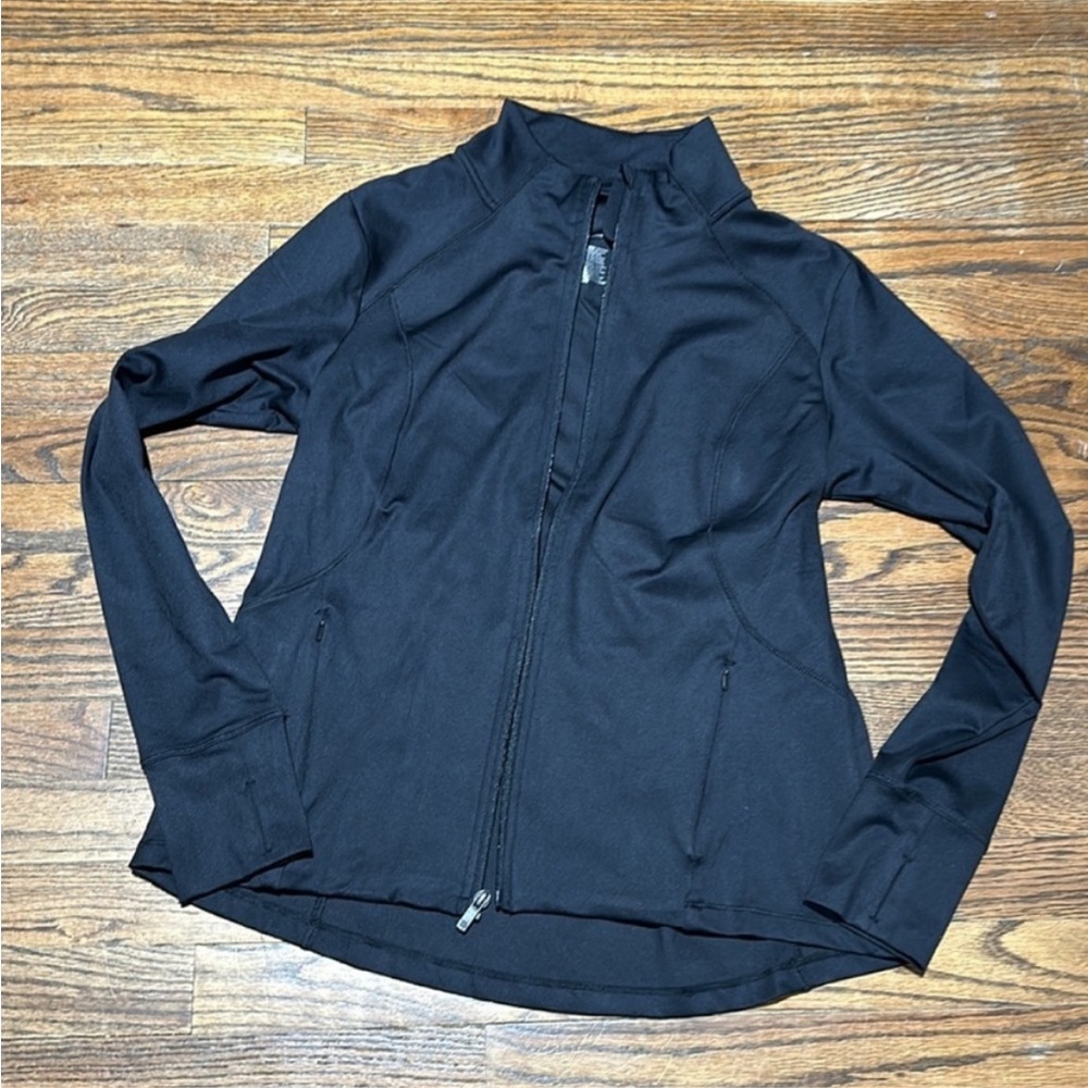 Black Full-Zip Jacket - Picture 2 of 3